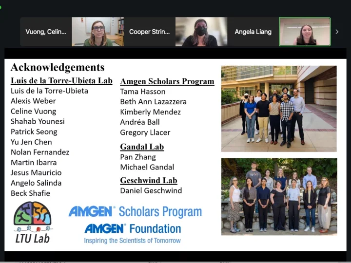 Presentation over zoom by Emily Friedman